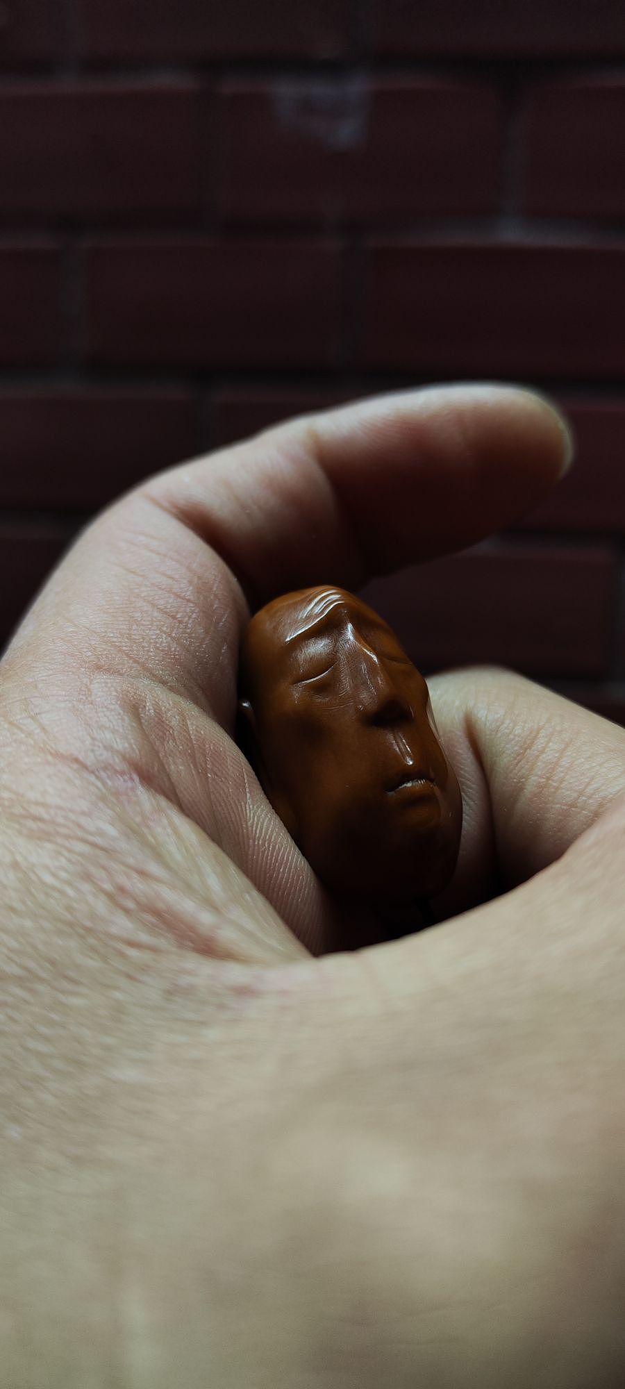 覃投艺核工作室希早核雕作品效果