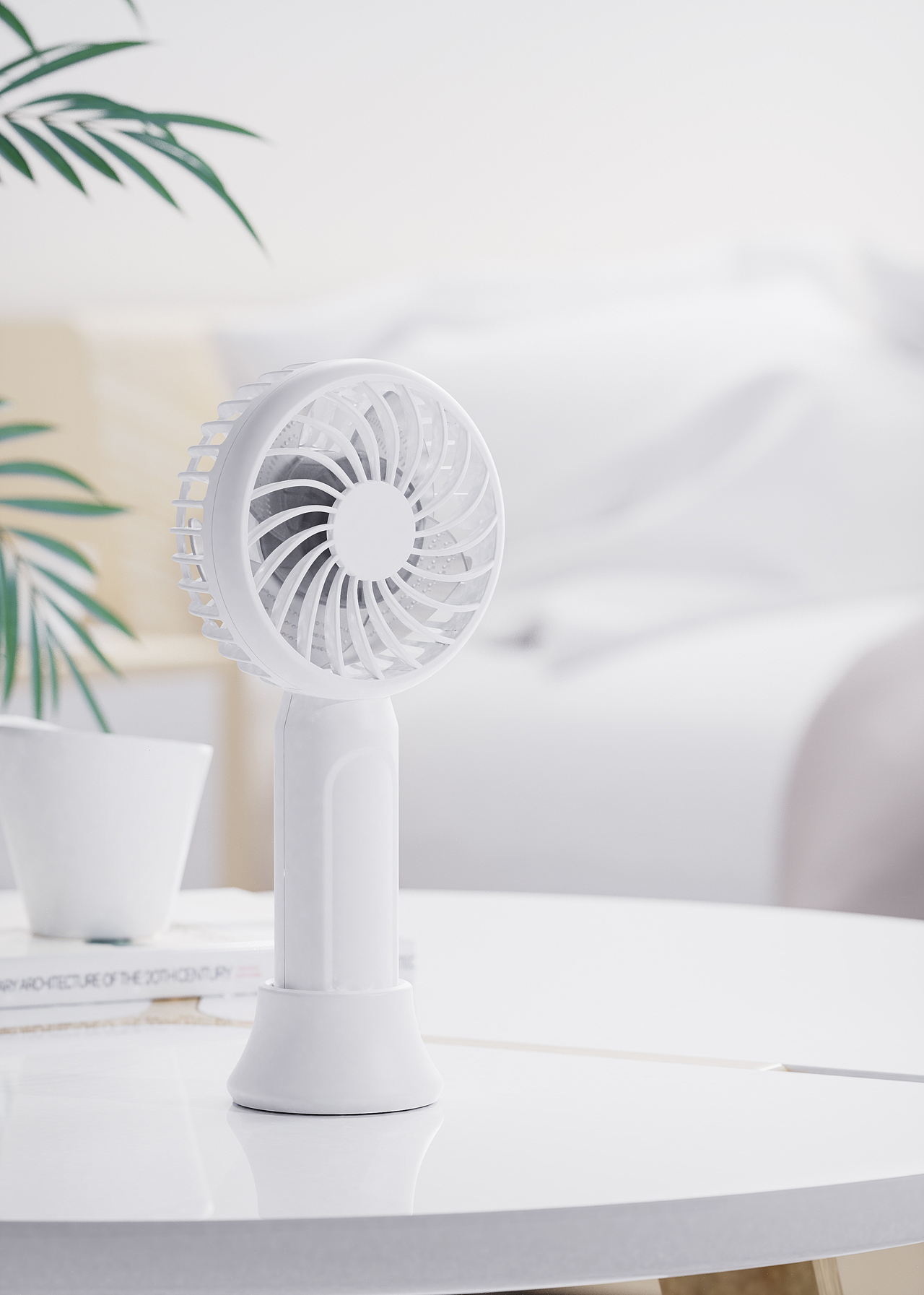 白色风扇 【Rendering】