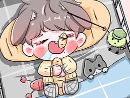 2020手绘插图 周边产品