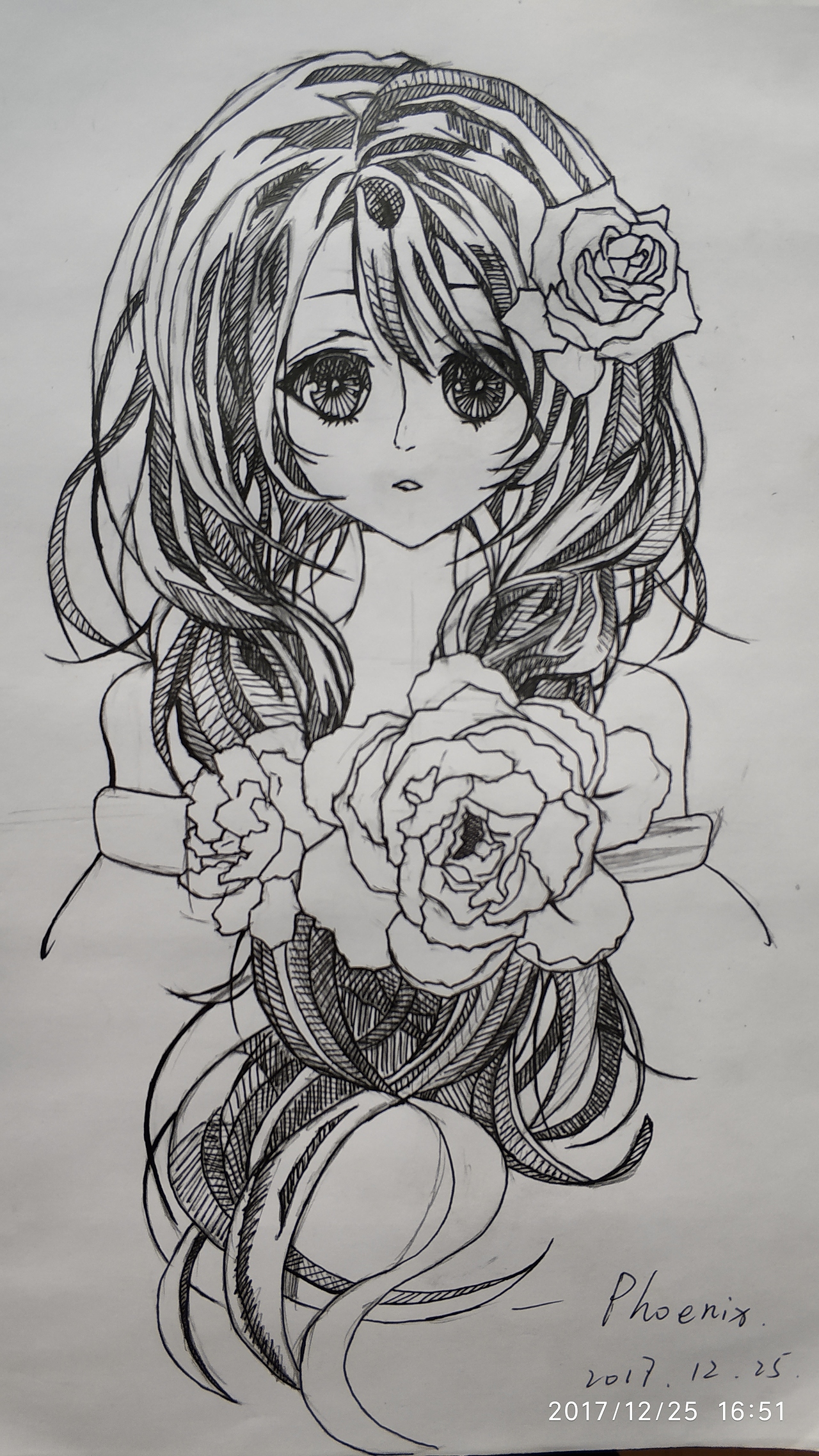 女性动漫人物初稿01