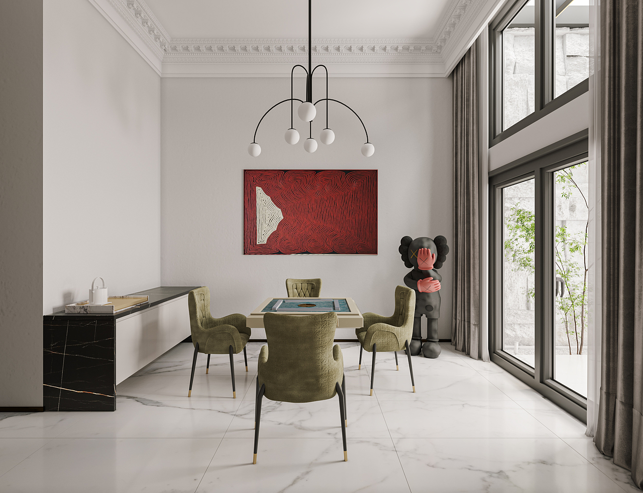 和浪子然一起弄得大别墅