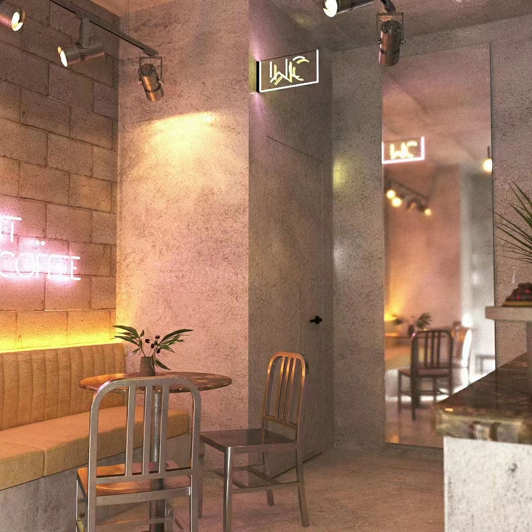 气氛咖啡厅（图ZMzE4ODU4NzI4） - 商业空间设计 - 站酷设计师Z787431237原创素材 - 站酷ZCOOL