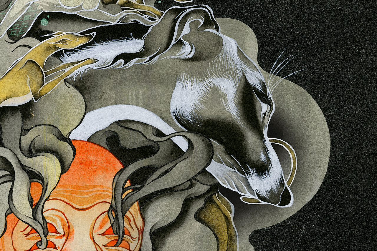 【艺术家联名款】游走在皮面的“三魂七魄”