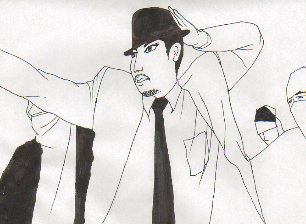 自制逐帧动画搞笑短片鸟笼山剿匪记