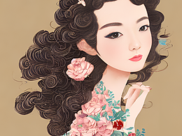 #站酷梦笔#卷发