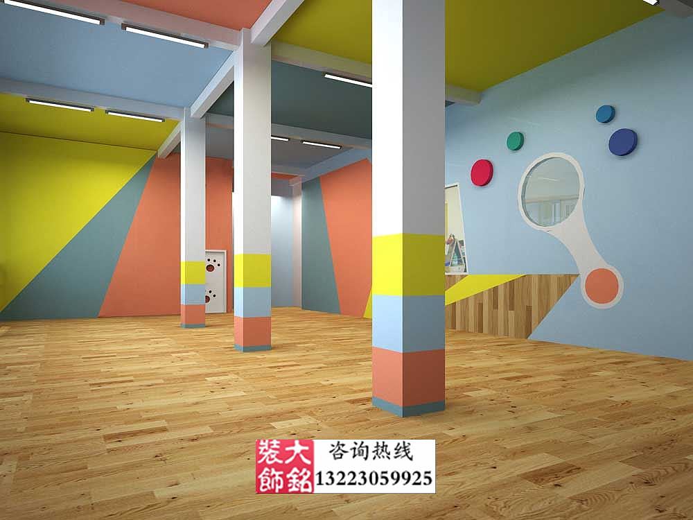 郑州幼儿园装修公司_小太阳幼儿园设计装修效果图（图ZNzUwMTAzMDQ=） - 家装设计 - 站酷设计师lican1991原创素材 - 站酷ZCOOL