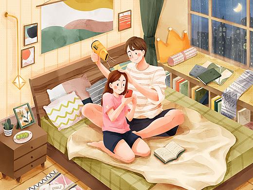 情侣日常之吹头发+元素小总结