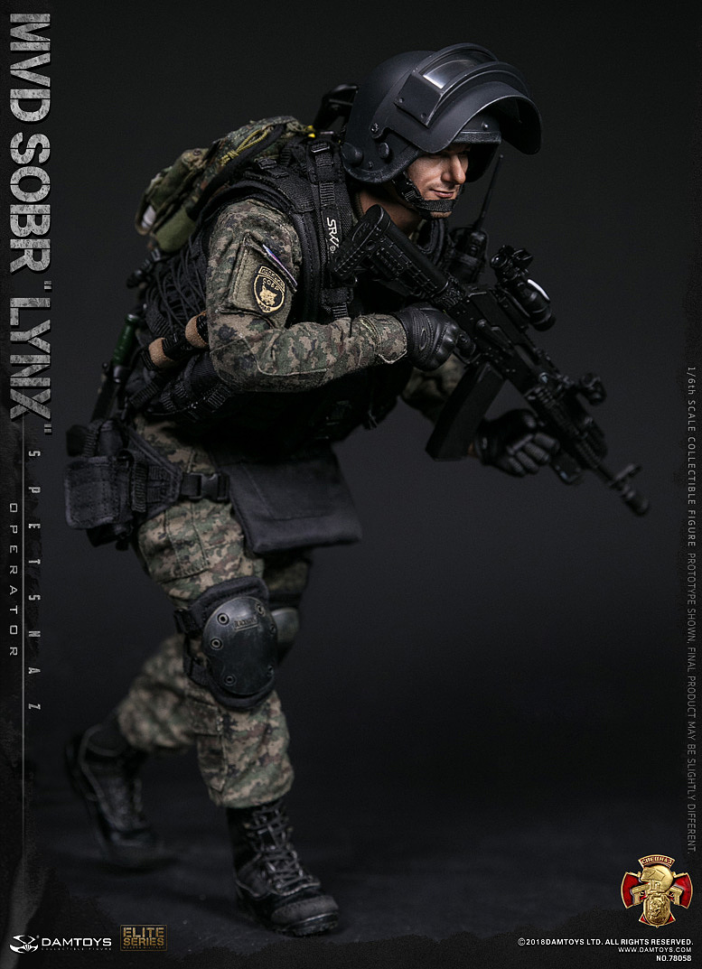 俄罗斯联邦内务部MVD - SOBR“LYNX/山猫”特种部队（图ZMTE3MDUwMjIw） - 玩具 - 站酷设计师DAMTOYS原创素材 - 站酷ZCOOL