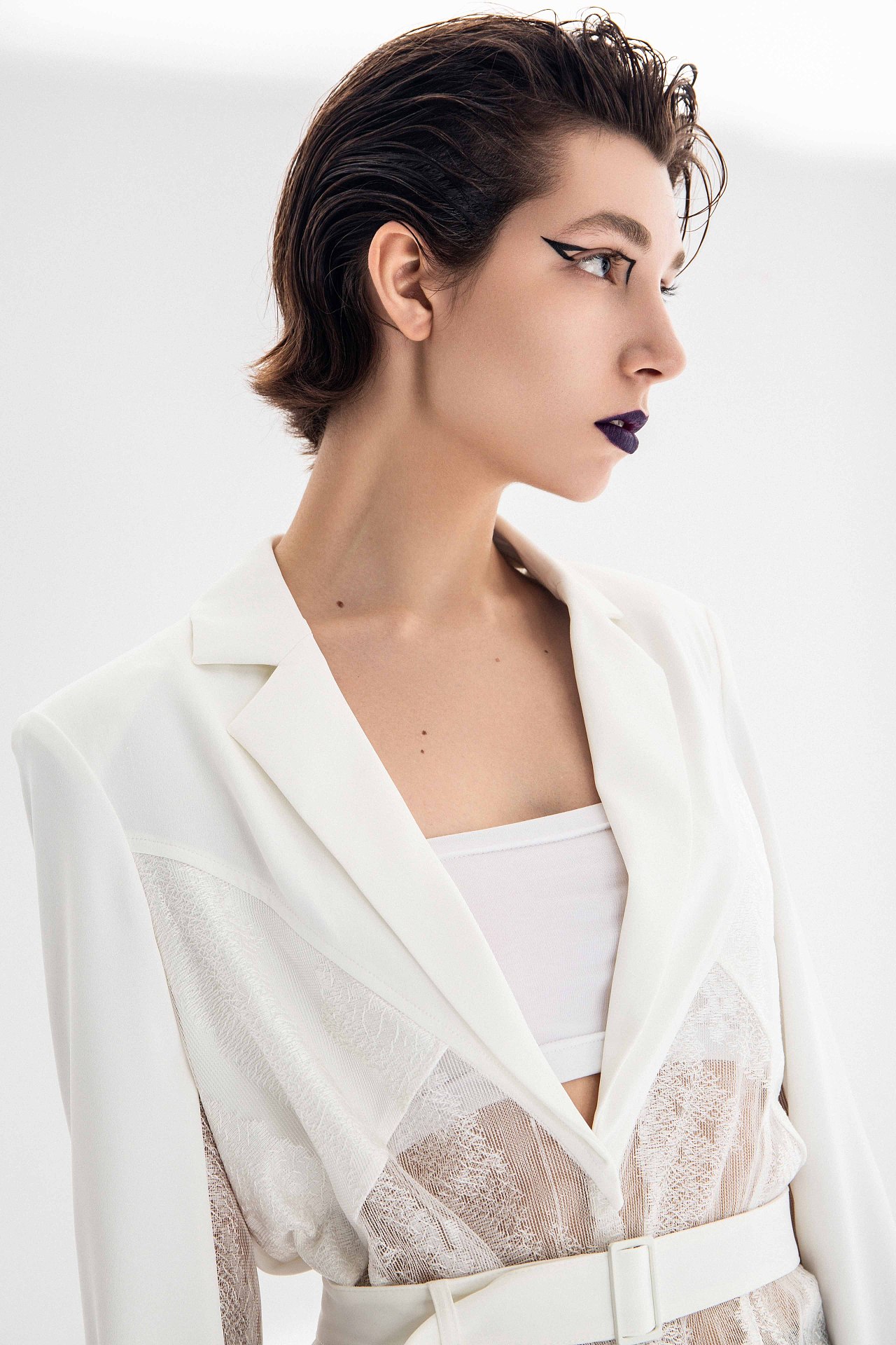 一片漆黑 一隅洁白 【深圳服装摄影拍摄】|摄影|时尚/艺术摄影|摄影师