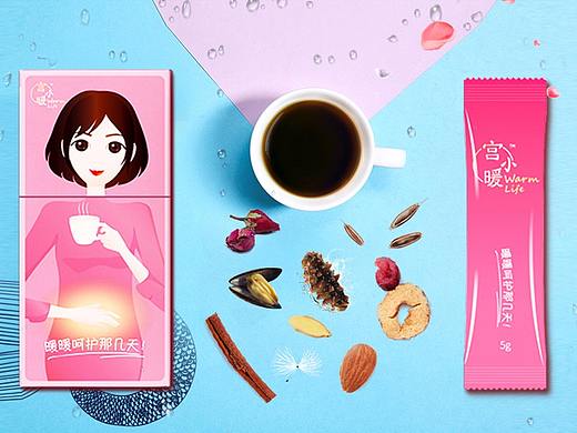 缓解痛经暖宫饮品（个人主页-ZMjc0MzE1NjQ=） - 电商 - 站酷设计师布吉尔的洛洛原创素材 - 站酷ZCOOL