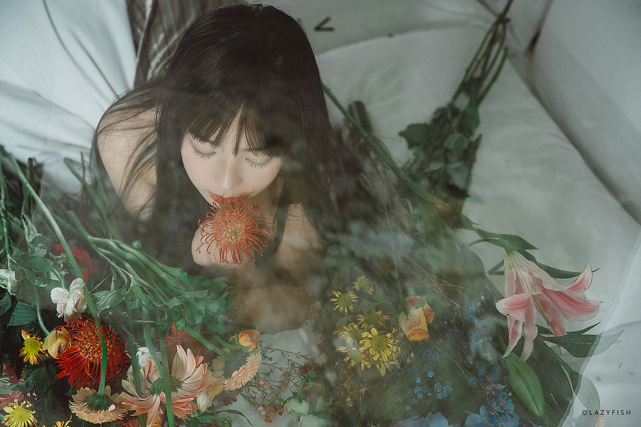 flower（图ZMzAwMjczOTYw） - 人像摄影 - 站酷设计师LazyFish茶几原创素材 - 站酷ZCOOL