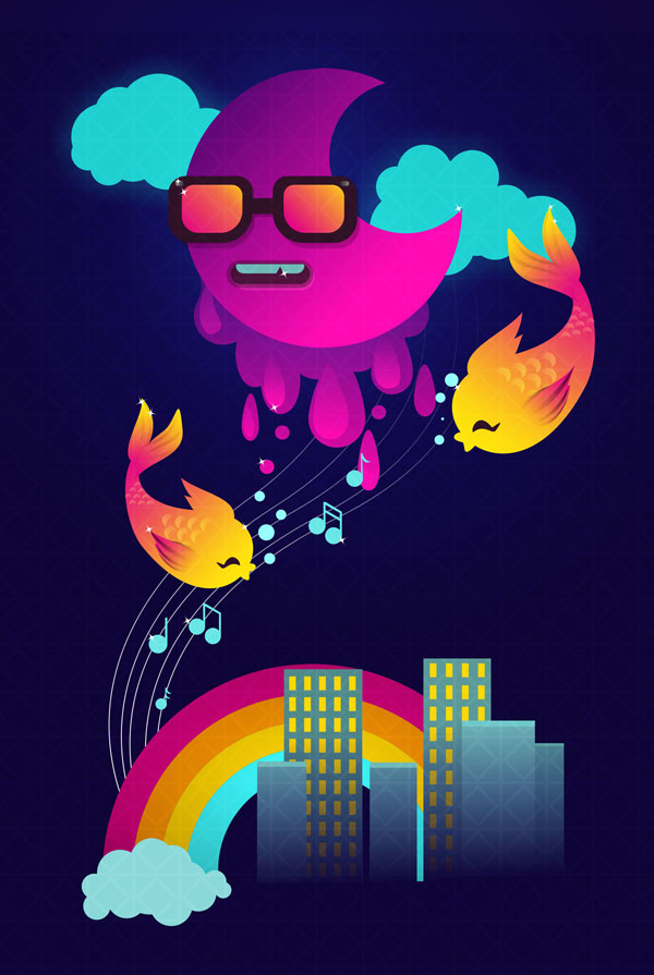 coreldraw中创建一个超现实的海报设计