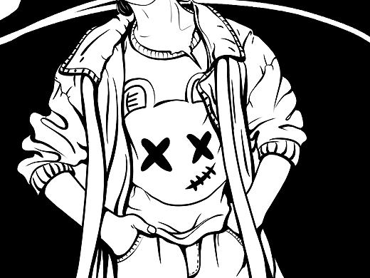 人像插畫（個人主頁-ZNTM4OTAzMDQ=） - 商業(yè)插畫 - 站酷設(shè)計師美麗又可愛的媛媛原創(chuàng)素材 - 站酷ZCOOL