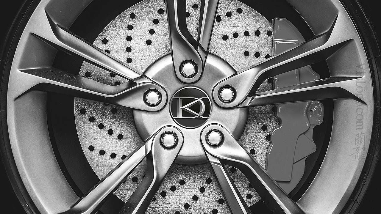 杜克实业轮毂LOGO设计