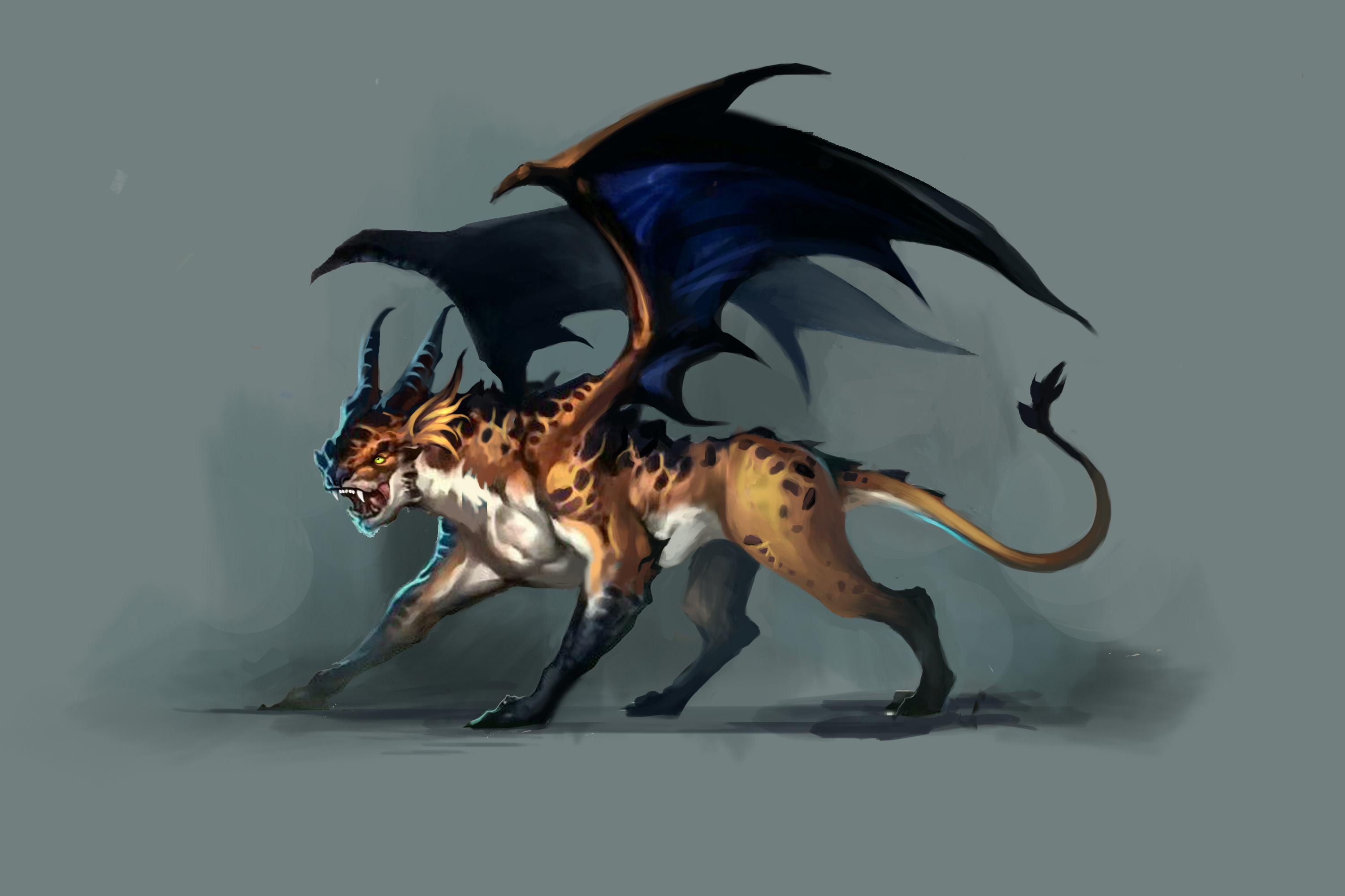 猫科动物练习|插画|游戏原画|弋痕夕 - 原创作品 - 站酷 (zcool)