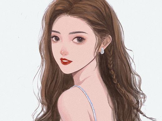 人物头像插画练习