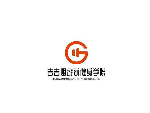 LOGO设计/吉吉姆游泳健身学院