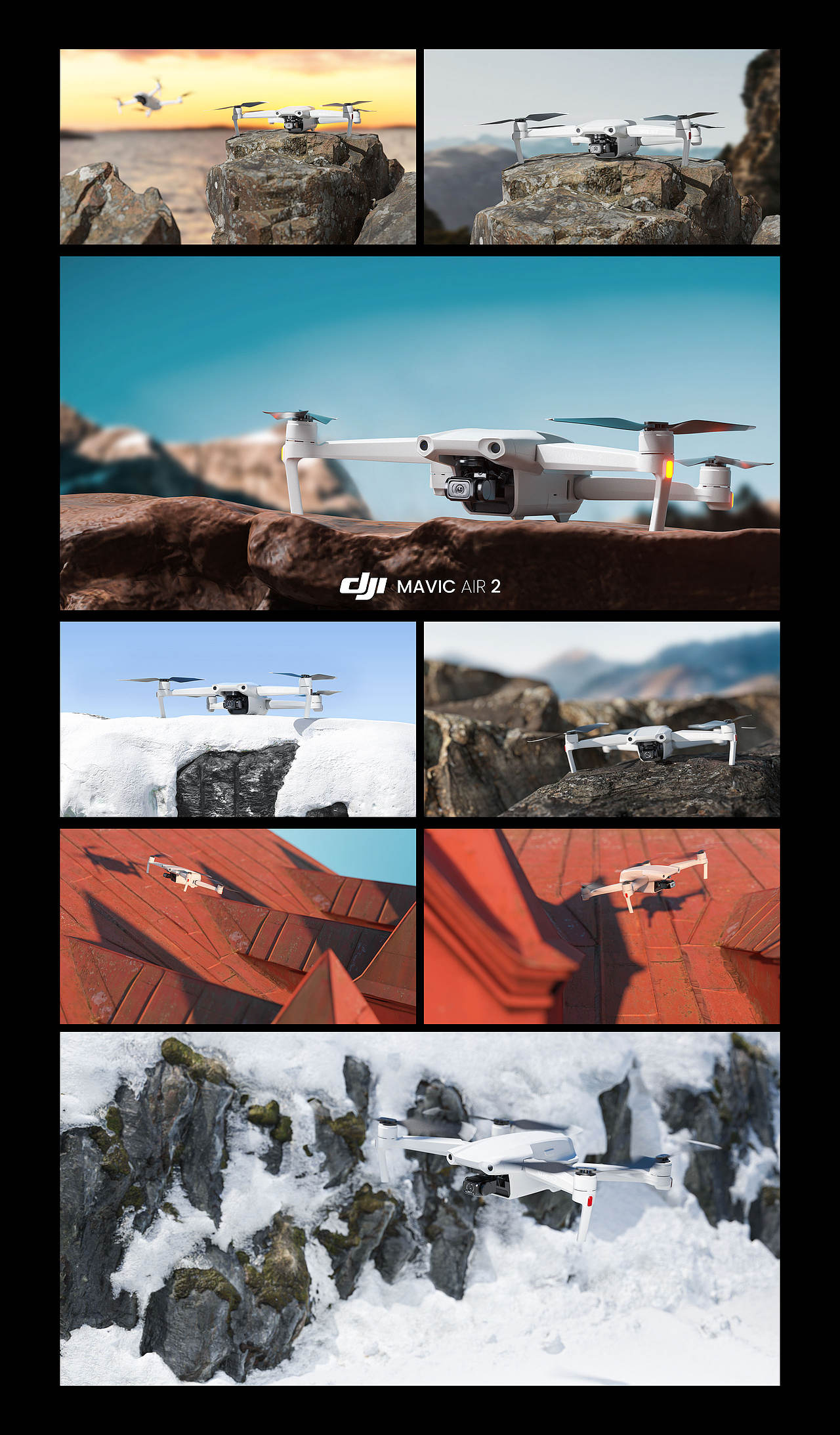 "DJI" Mavic Air 2（图ZMjkwNTgxODY0） - 产品 - 站酷设计师w阿遇原创素材 - 站酷ZCOOL