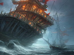 #AI创作实验室#克鲁神话暴风邮轮