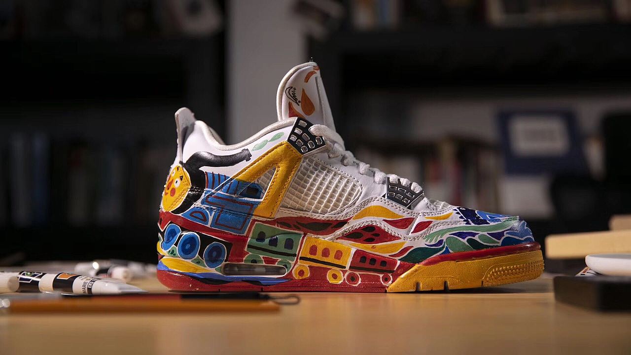 3000块的AJ 被我给画了