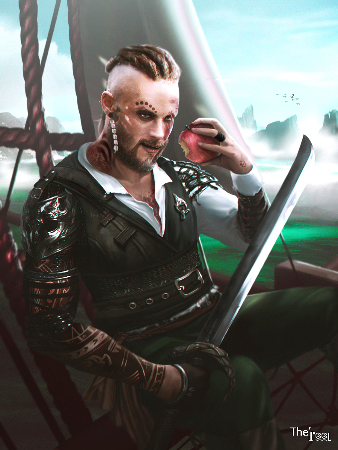 海盗|插画|游戏原画|thefool_0_0 - 原创作品 - 站酷 (zcool)