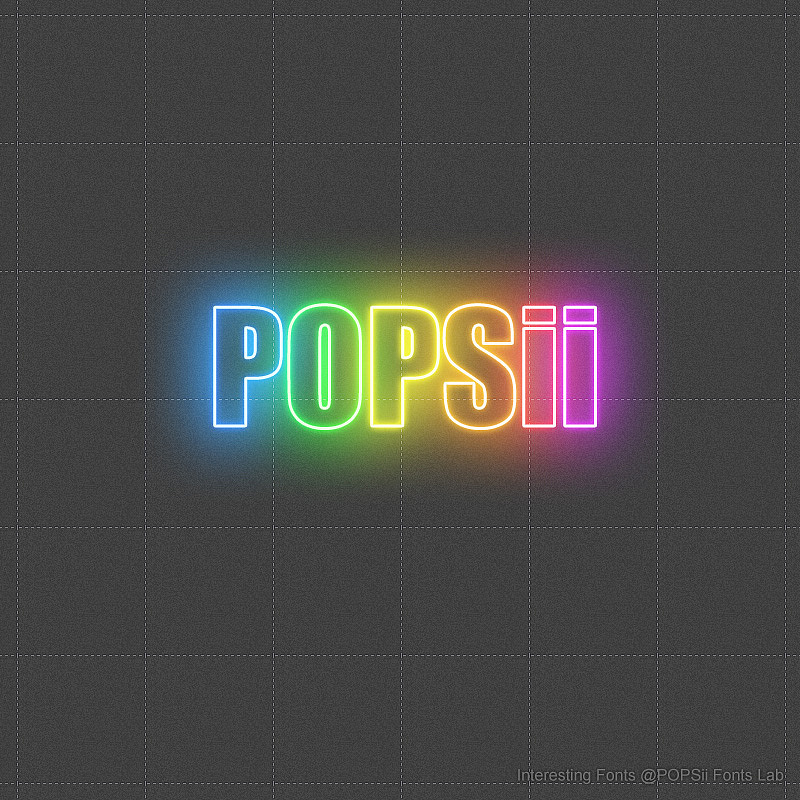 POPsii字体实验室（图ZODMzMjAwNA==） - 字体/字形 - 站酷设计师Popsii原创素材 - 站酷ZCOOL