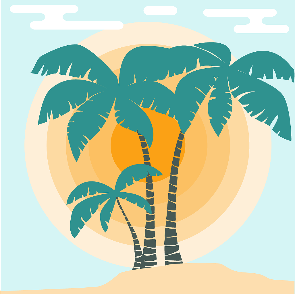 商店，帆船和椰树（图ZNjQ4NDAwODA=） - 其他UI - 站酷设计师TOOOOOOOONG原创素材 - 站酷ZCOOL