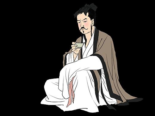 诗人——骆宾王PNG（个人主页-ZNTg5NzQ5ODQ=） - 商业插画 - 站酷设计师徐小姐画个画原创素材 - 站酷ZCOOL