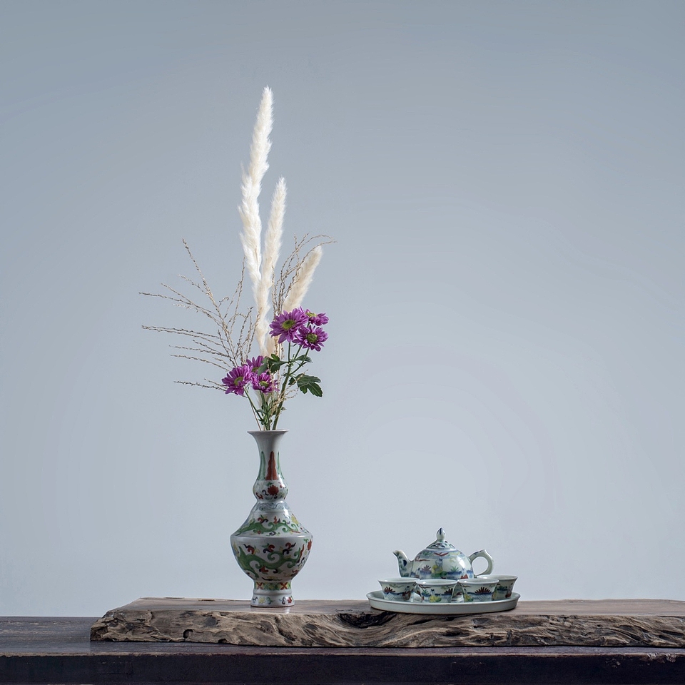 东方花道美学经典巨作（图ZNjg4NjAzNDg=） - 绘画 - 站酷设计师林派花道原创素材 - 站酷ZCOOL