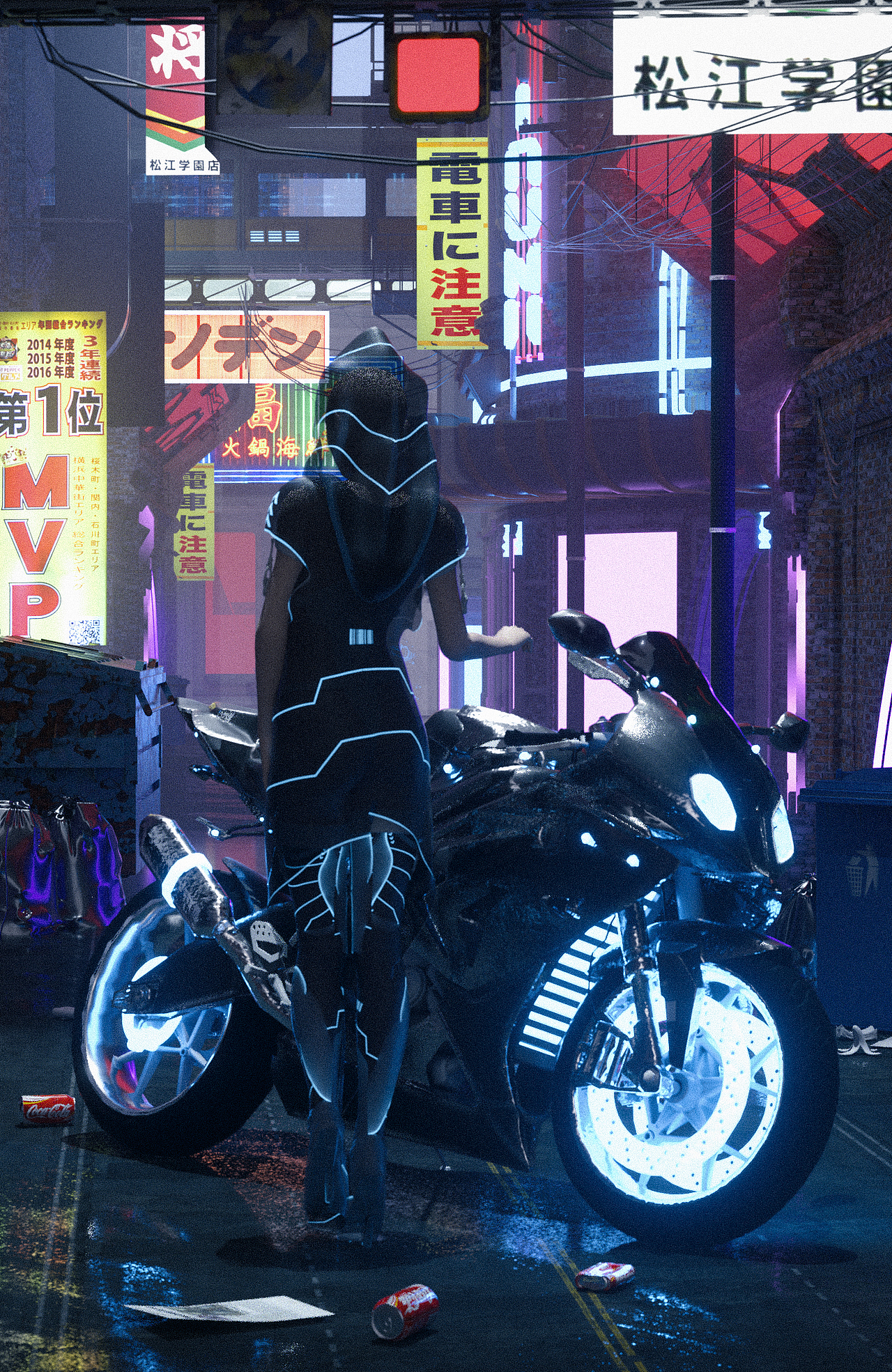 oc渲染練習(xí)（圖ZMjI4Njk5MTk2） - 場景 - 站酷設(shè)計(jì)師akakating原創(chuàng)素材 - 站酷ZCOOL