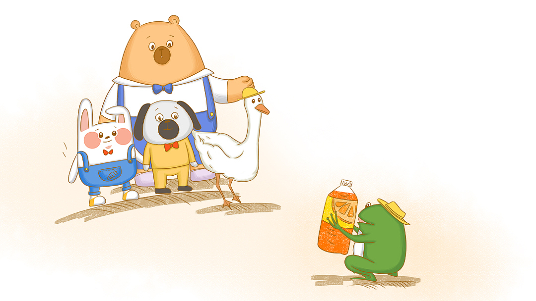 《欢迎来我家》（图ZMTU0NzgyMjMy） - 儿童插画 - 站酷设计师卓小昕sweetheart原创素材 - 站酷ZCOOL