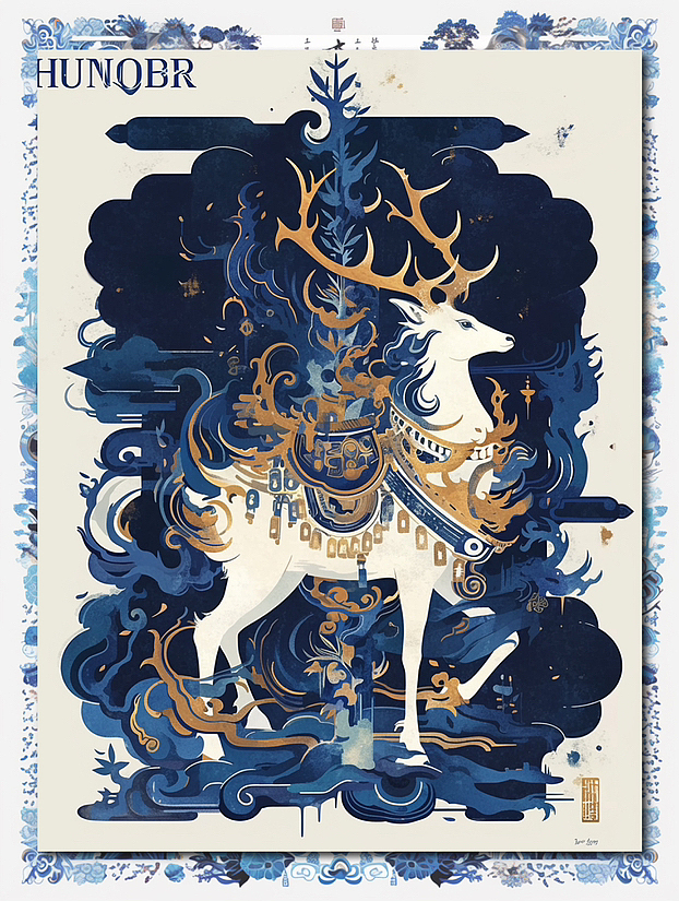 敦煌九色鹿系列