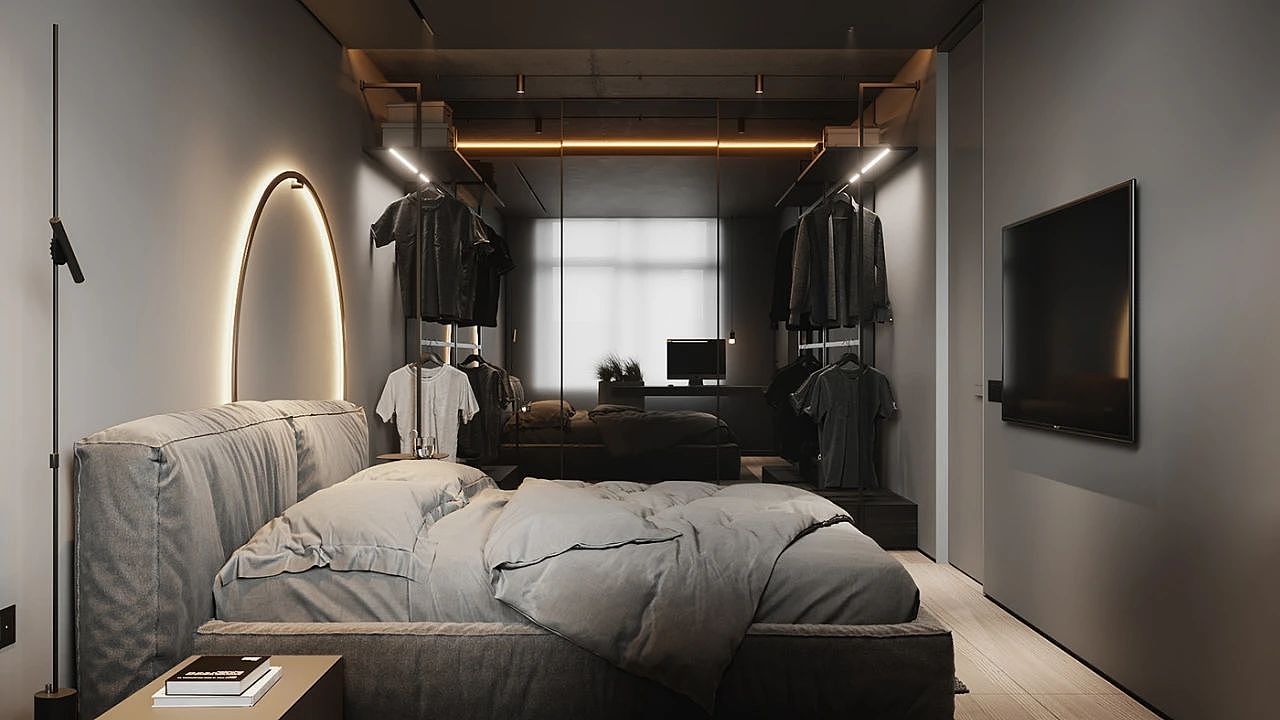 60㎡极简诗意,艺术美学