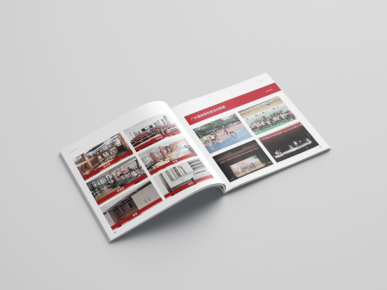 教育学校宣传画册设计