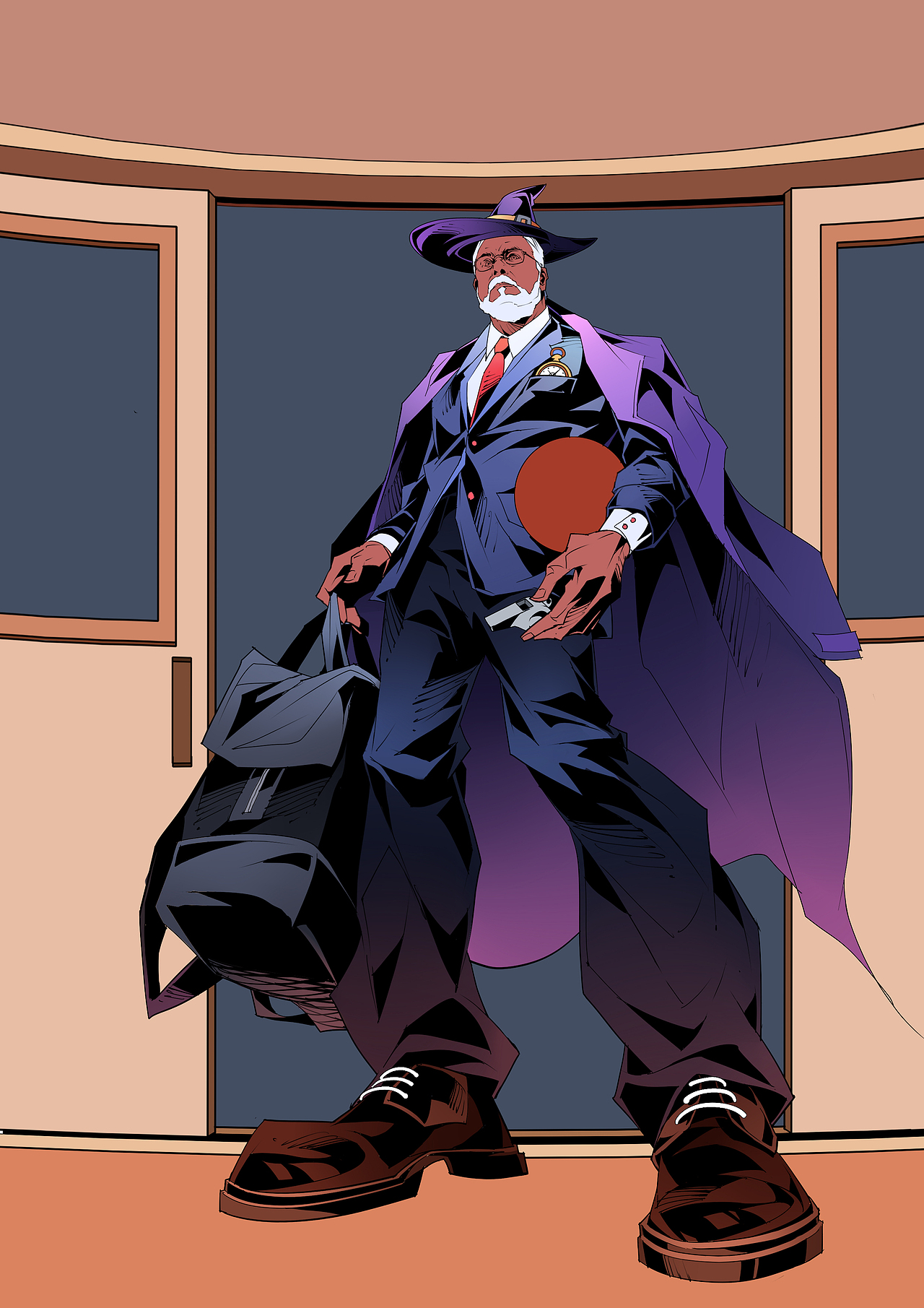 科比小说发布会魔法教练篮球插画设计，美漫写实风（图ZMjE0NzQ0MTA0） - 商业插画 - 站酷设计师AceBang原创素材 - 站酷ZCOOL