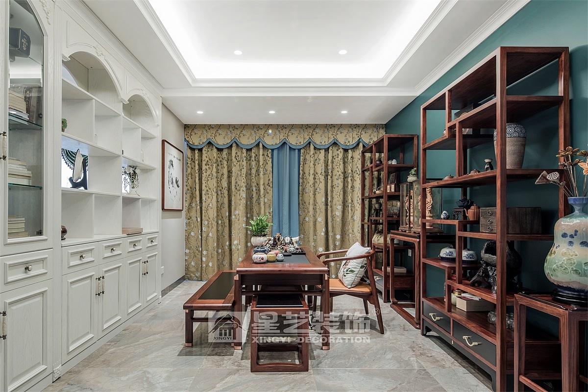 贵阳装修实景，美的林城时代现代美式风格设计！（图ZMjI0MTc2OTI4） - 家装设计 - 站酷设计师贵阳装修公司排名原创素材 - 站酷ZCOOL