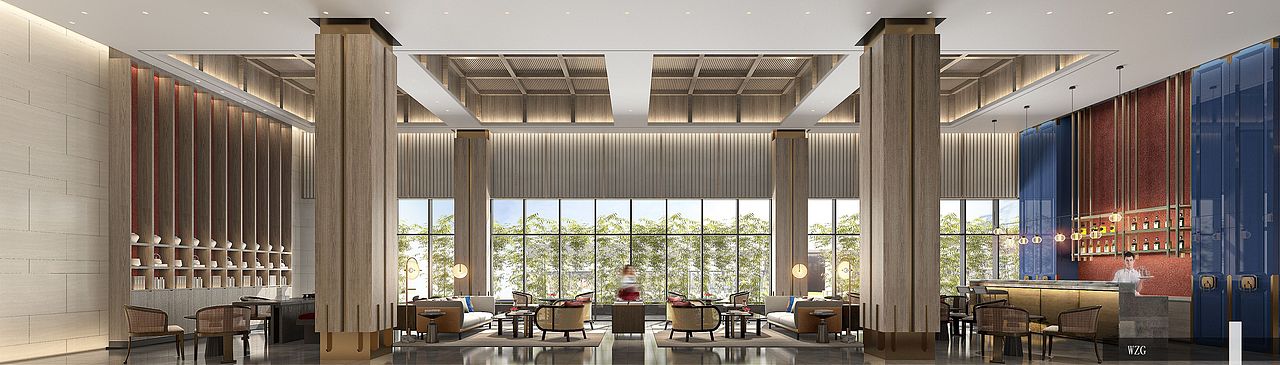 酒店（图ZMjM0MjYwMTY0） - 家装设计 - 站酷设计师Z98083896原创素材 - 站酷ZCOOL