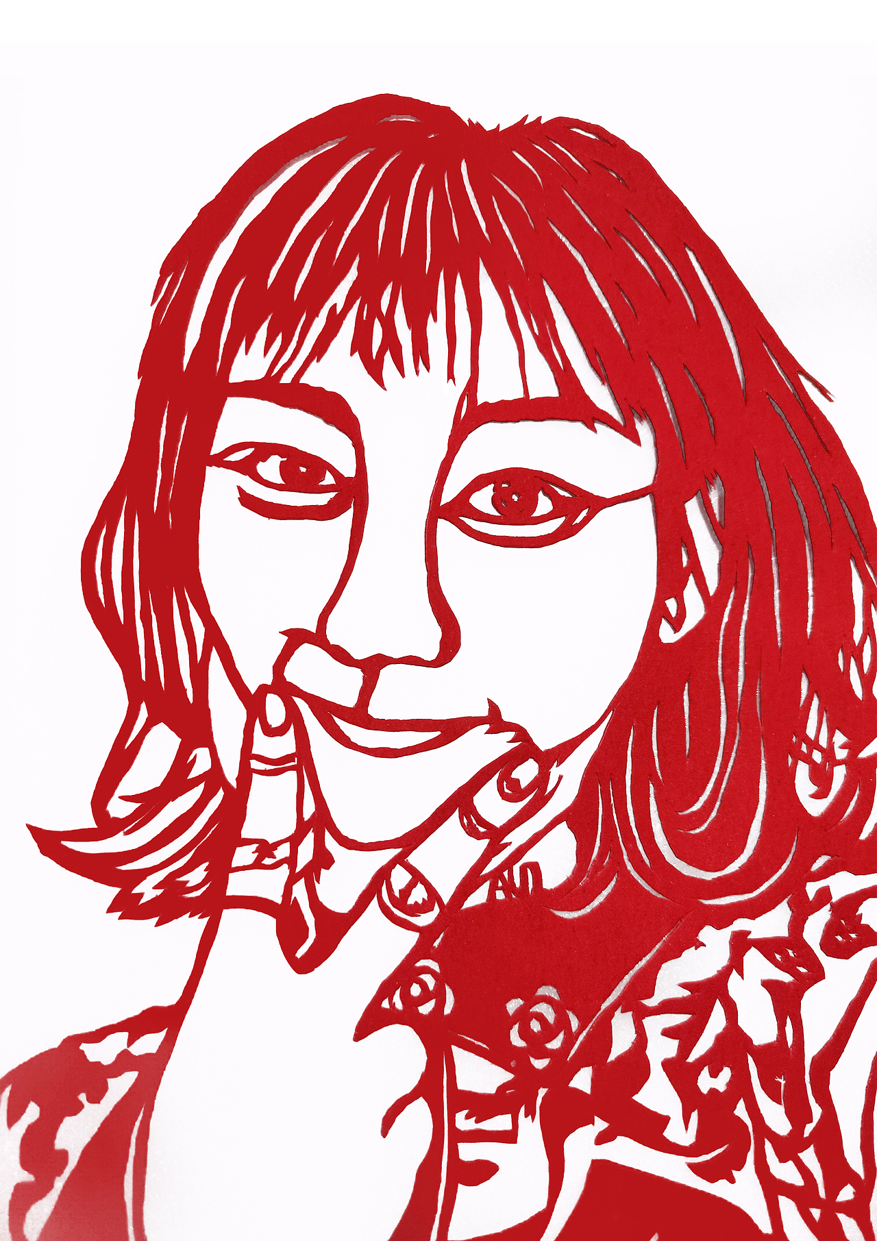 人物肖像|手工艺|其他手工艺|可帅鑫剪纸_原创作品-站酷zcool