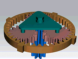 NGW型行星齿轮设计