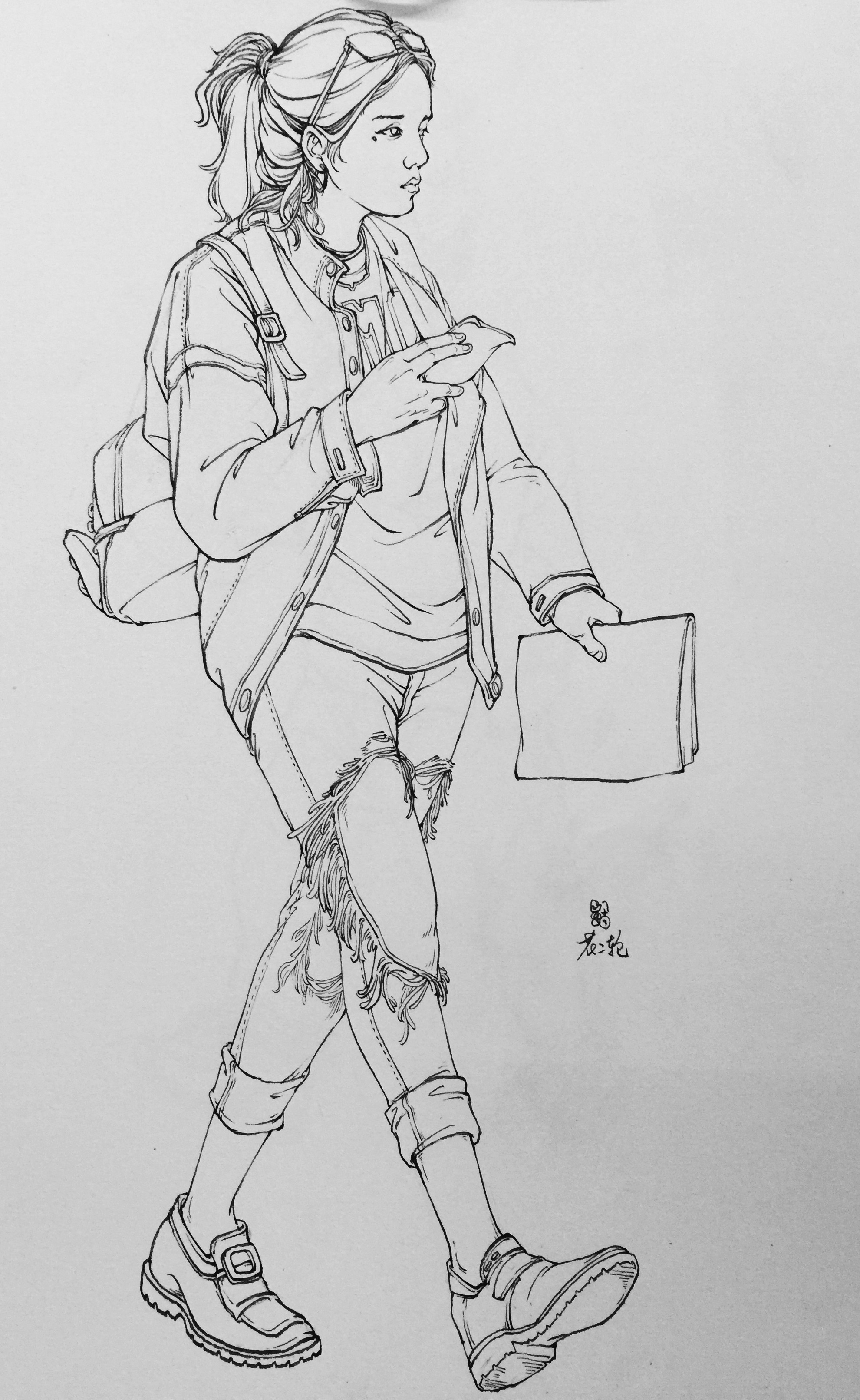 好多好多的小姐姐|纯艺术|绘画|花二轮同学 - 原创作品 - 站酷 (zcool