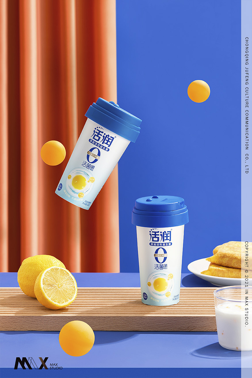 新希望 X 活润益生菌晶球发酵乳丨产品摄影