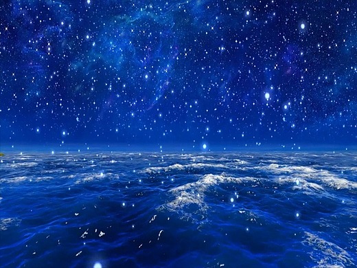 010大气蓝色三维粒子背景ae