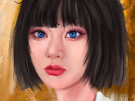 厚涂头像（个人主页-ZNTYzMzkyMjQ=） - 创作习作 - 站酷设计师Nk田慧原创素材 - 站酷ZCOOL