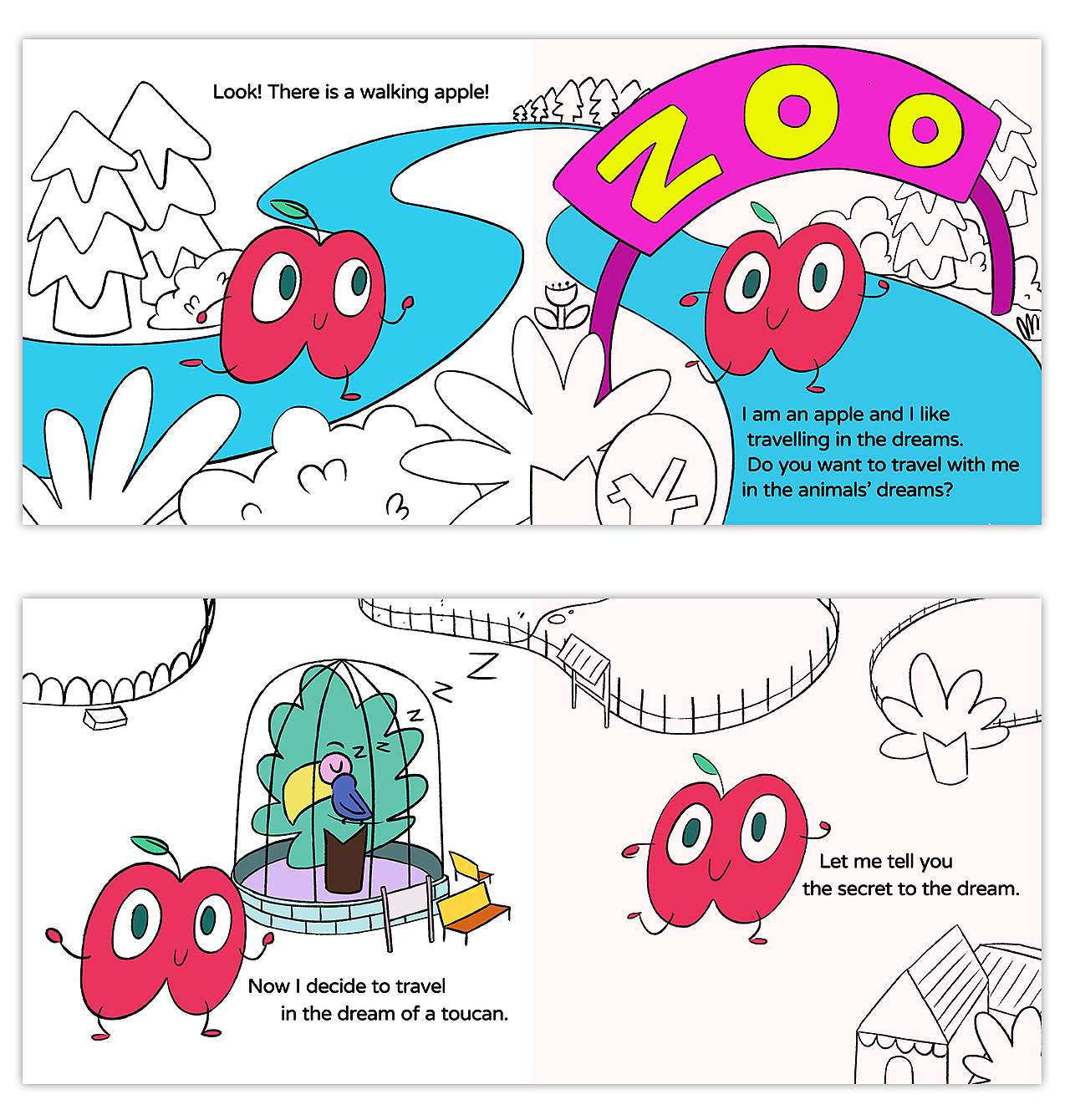 绘本说明书（图ZMjkzNTU1MDE2） - 绘本 - 站酷设计师Raziel李浩俊原创素材 - 站酷ZCOOL