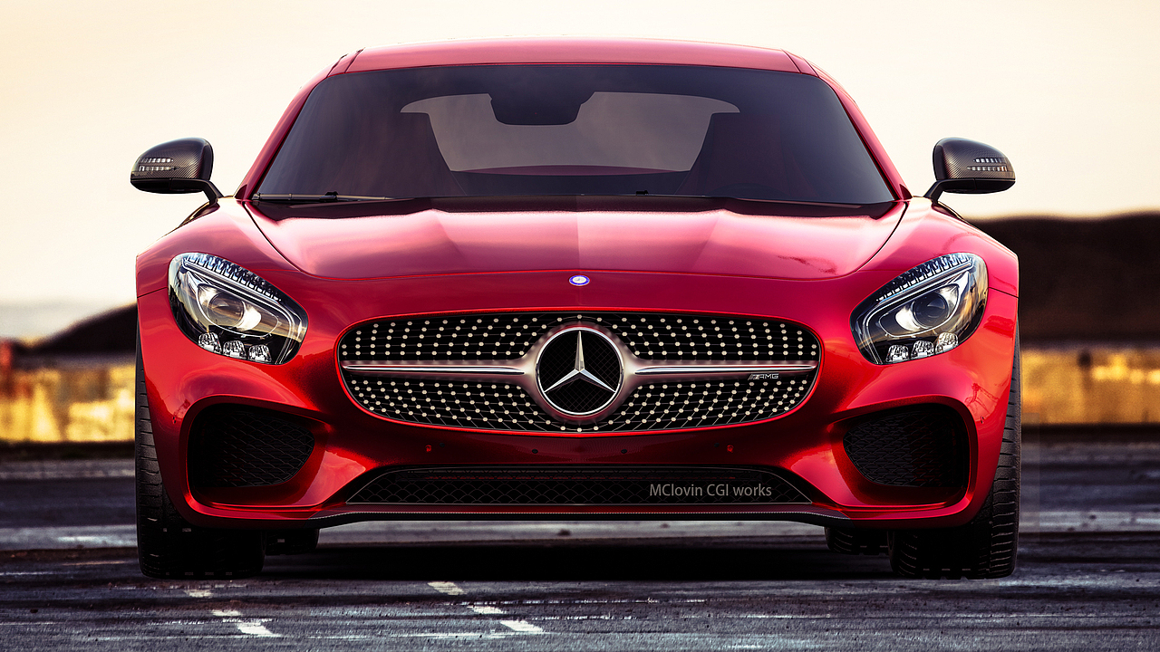 CGI 汽车摄影 AMG GT（图ZMjQ2NjY2NzI=） - 机械/交通 - 站酷设计师mclovin原创素材 - 站酷ZCOOL