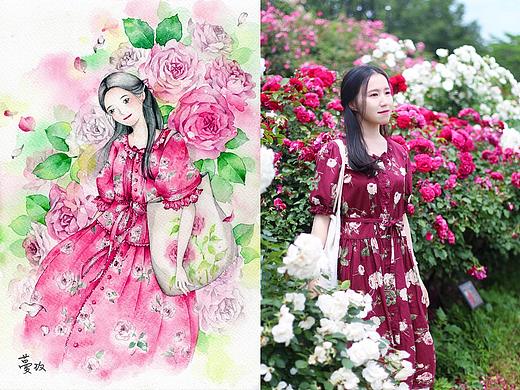 【保护色】玫瑰2019