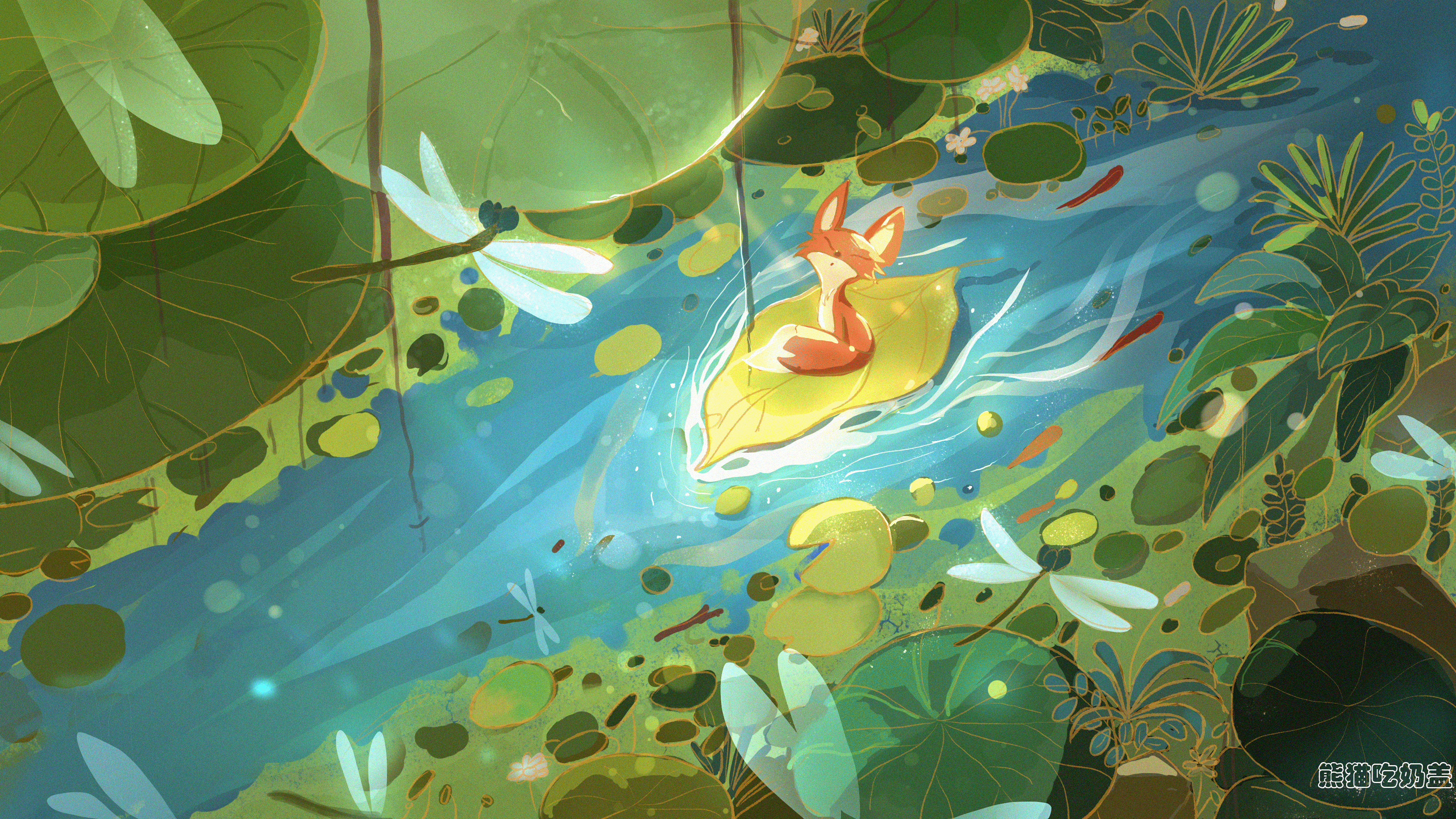 春使|插画|绘本|熊猫吃奶盖 - 原创作品 - 站酷 (zcool)