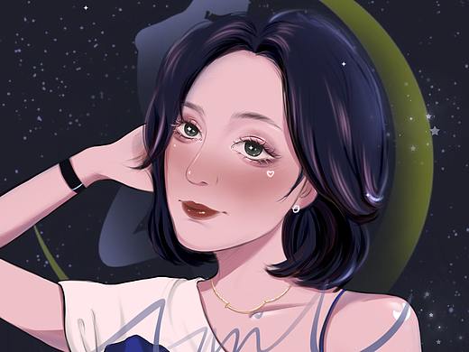 最近的約稿（個人主頁-ZNDcwNTQ3MzI=） - 新銳潮流插畫 - 站酷設計師奶糖April原創(chuàng)素材 - 站酷ZCOOL