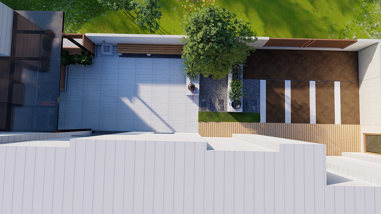 重庆融创国博城3栋日式花园(完工)