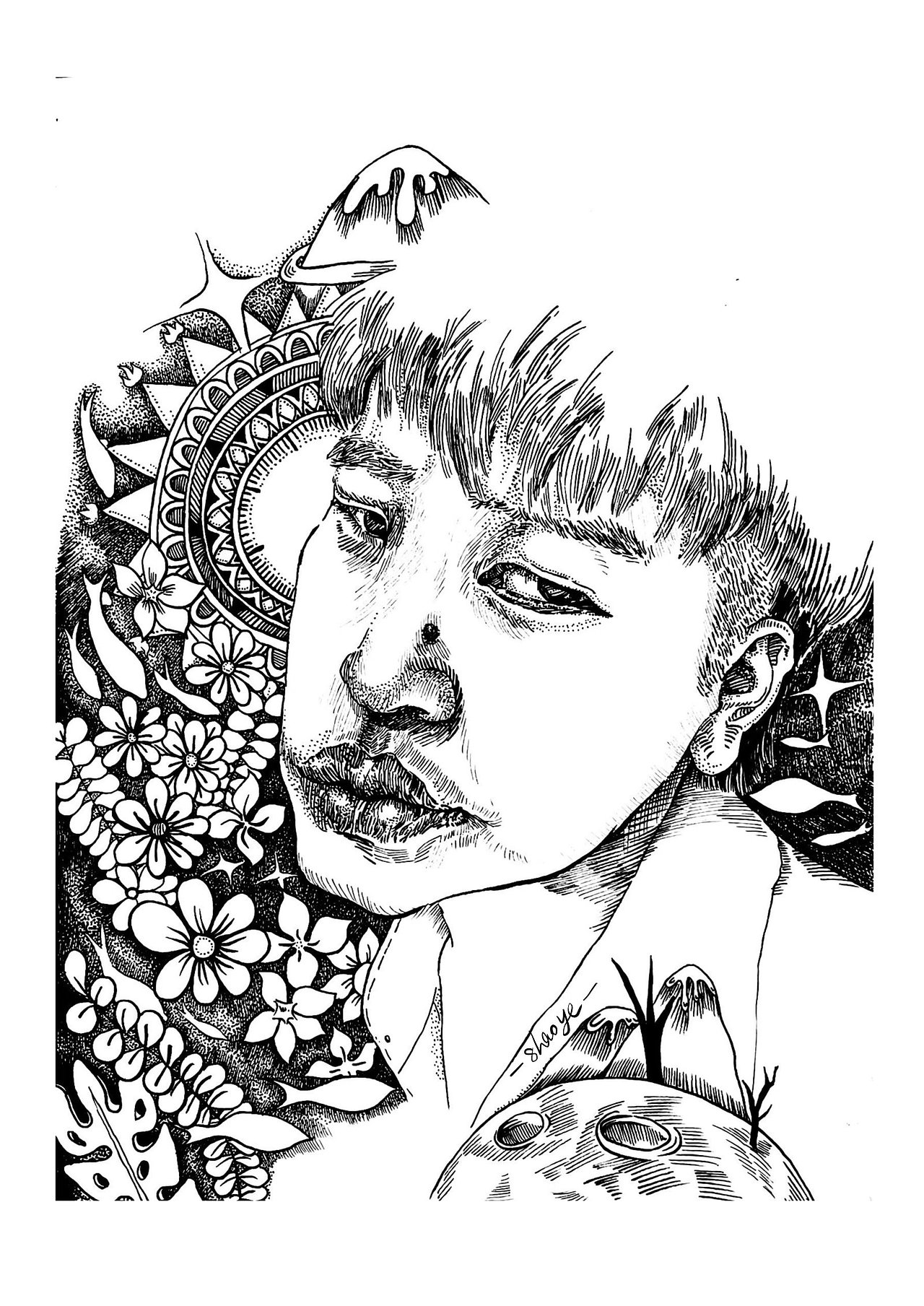 2022业余爱好【插画】年终回顾(图ZMzI4MjcwNTYw) - 艺术插画 - 站酷设计师少野1029原创素材 - 站酷ZCOOL
